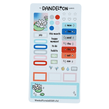 Floral Fantasy - Weeks Monthly Kits (2026 Collection)