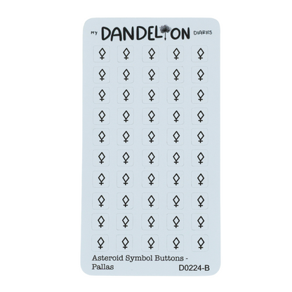 Asteroid Symbol Buttons