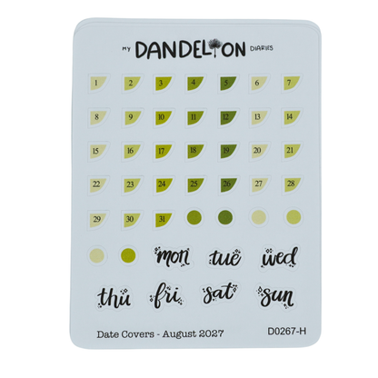 Date Covers - 2027 Collection