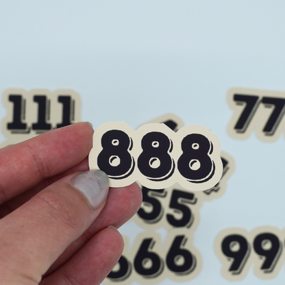 Neutral Colors - Angel Numbers Die Cuts