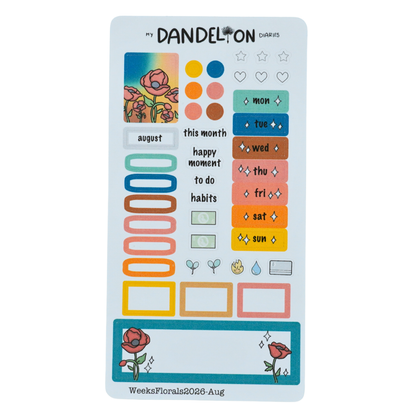 Floral Fantasy - Weeks Monthly Kits (2026 Collection)